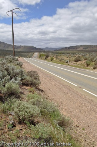 On the road from Adeliade to Wilpena Pound