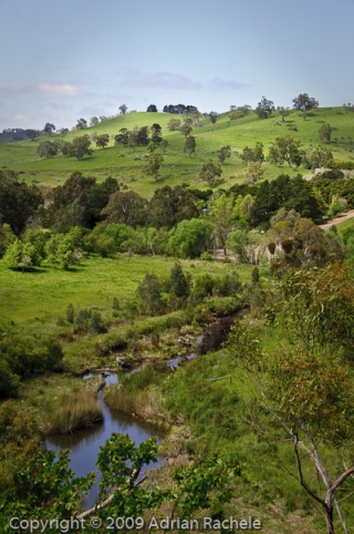 On the road from Clare to Barossa Valley